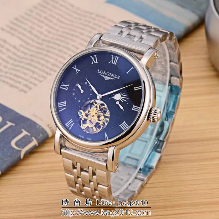 LONGINES浪琴 經典款 頂級全自動機械精品男士腕表 WSS1862